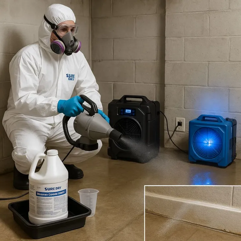 Sanitization and Odor Removal process in South Carthage, TN