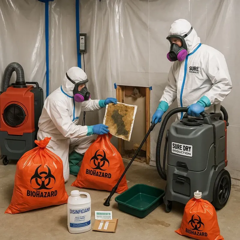Contaminated Water Handling Protocols process in South Carthage, TN